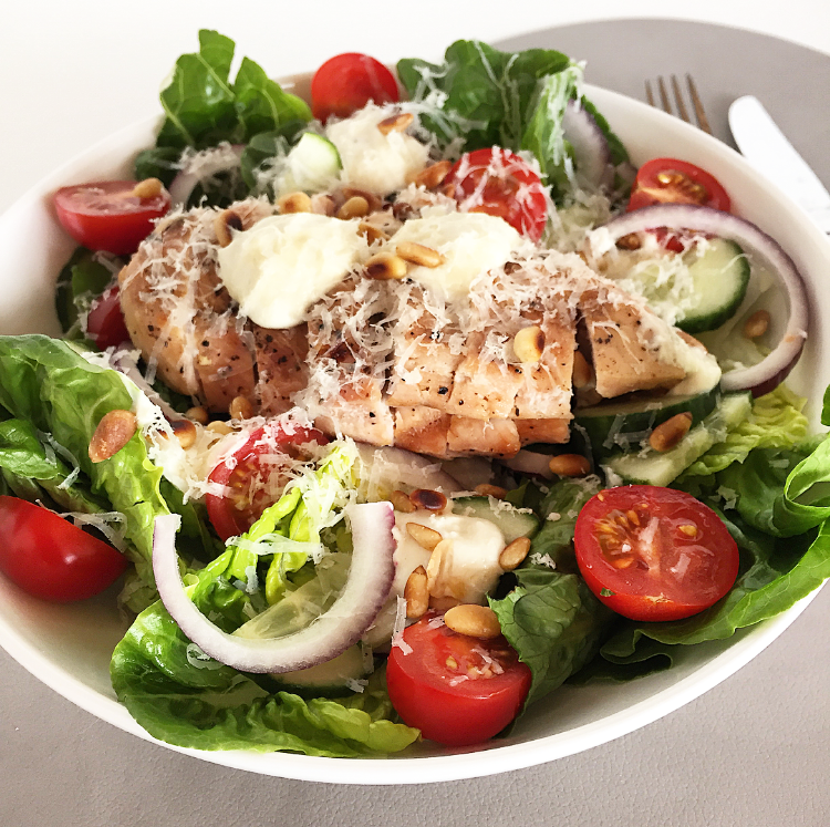 Sunnere cæsarsalat:)