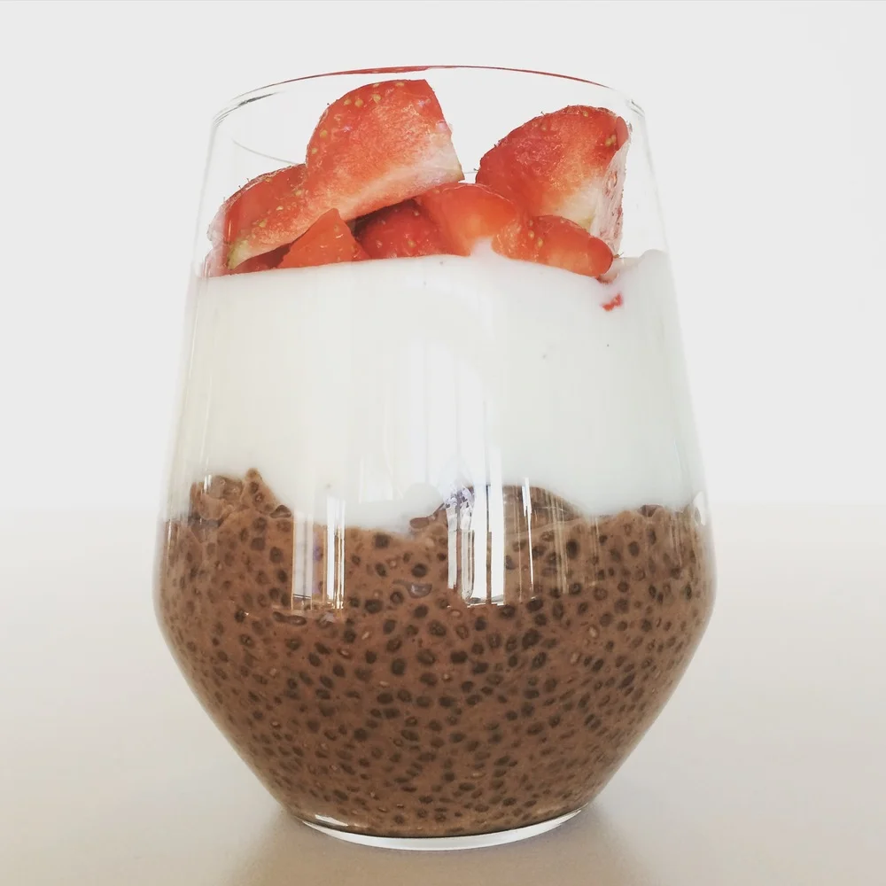 Sjokolade chiapudding