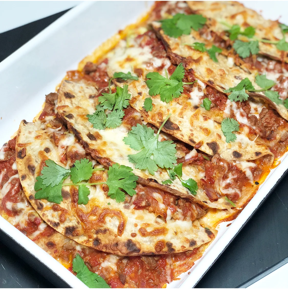 Enchiladas med speltlompe