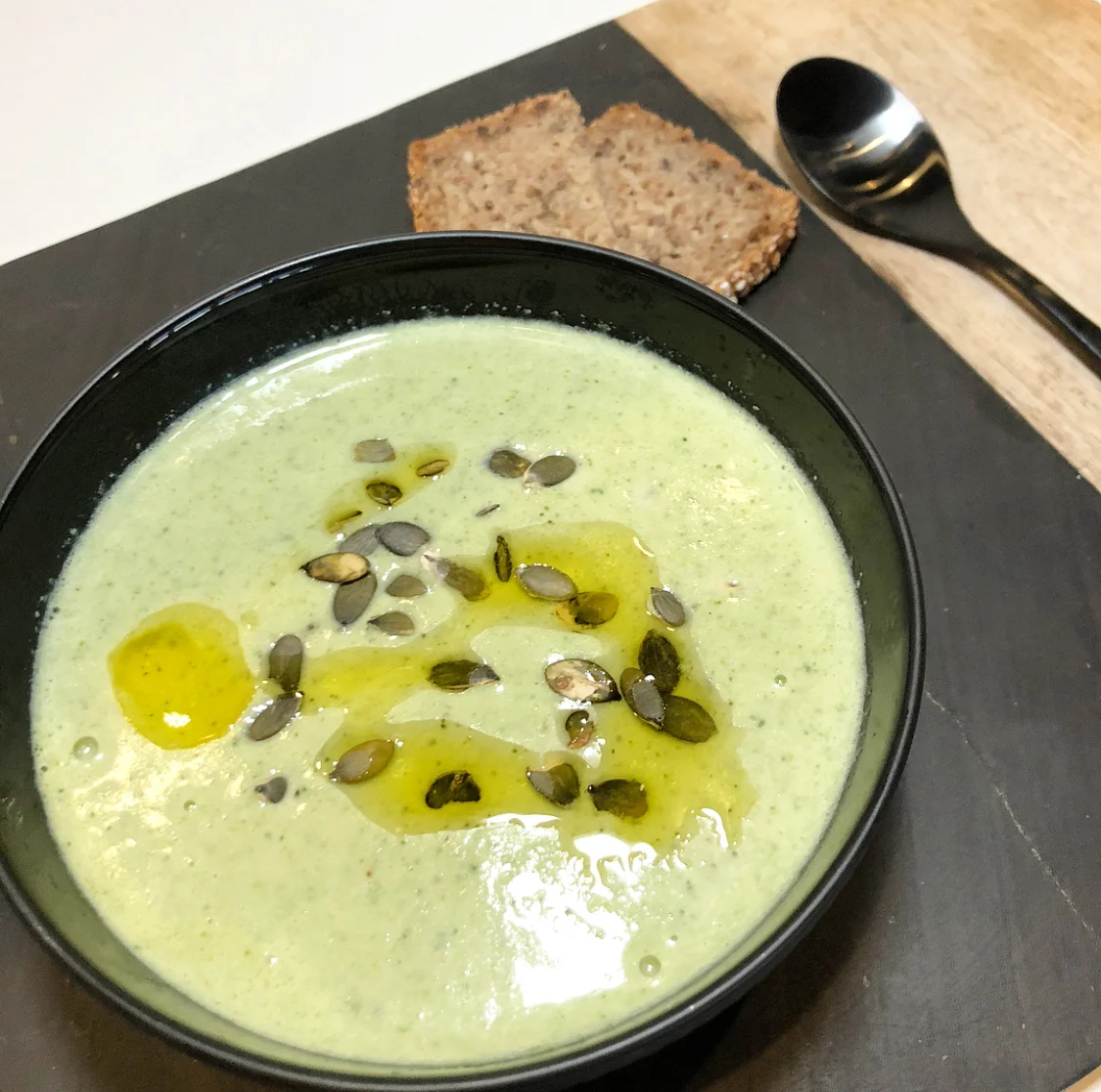 Kremet vegetarsuppe
