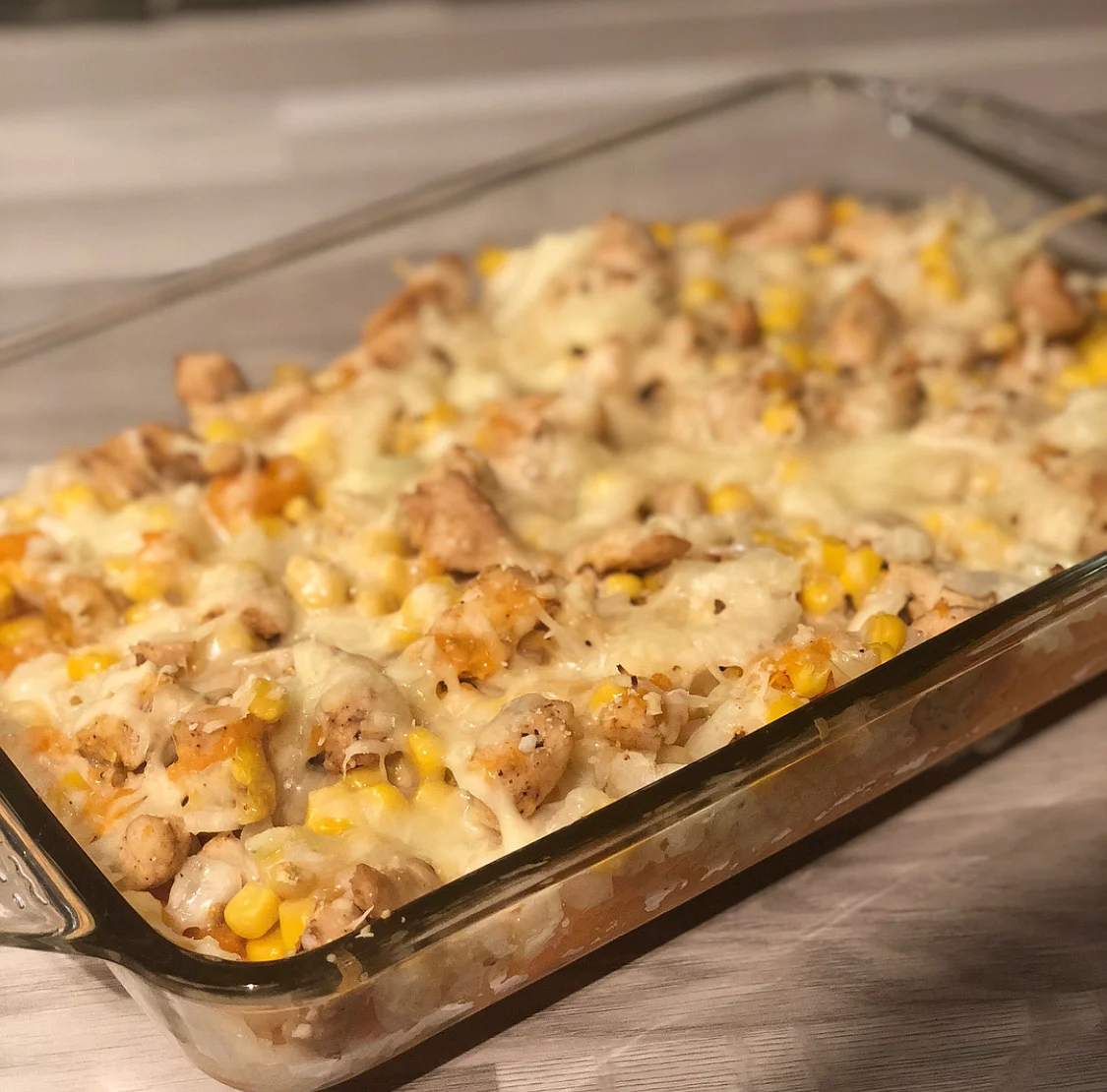 En superenkel og god søtpotetmosgrateng