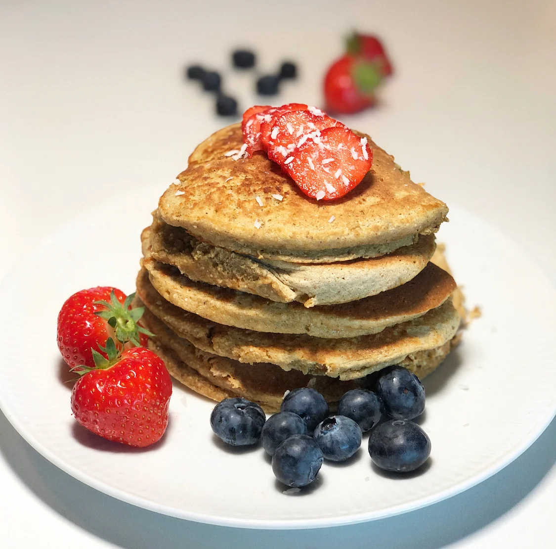 Sunne og gode bananpannekaker