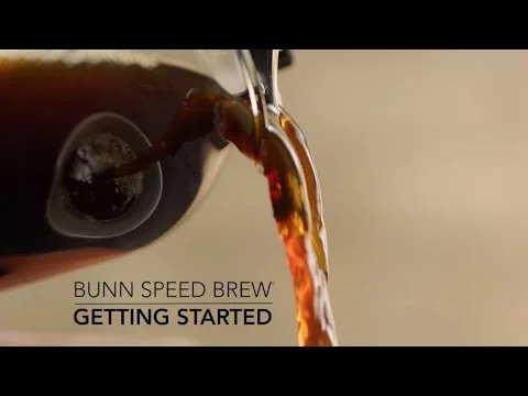 BUNN Speed Brew Elite - Getting Started