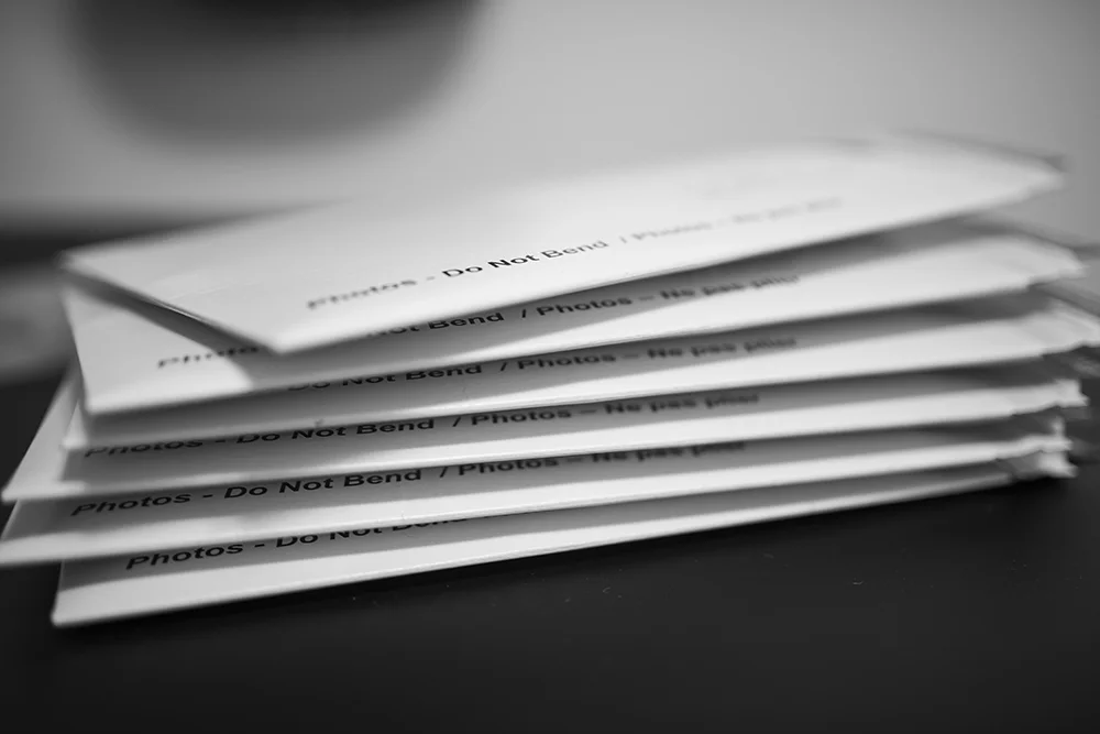 Ready for the post office.
