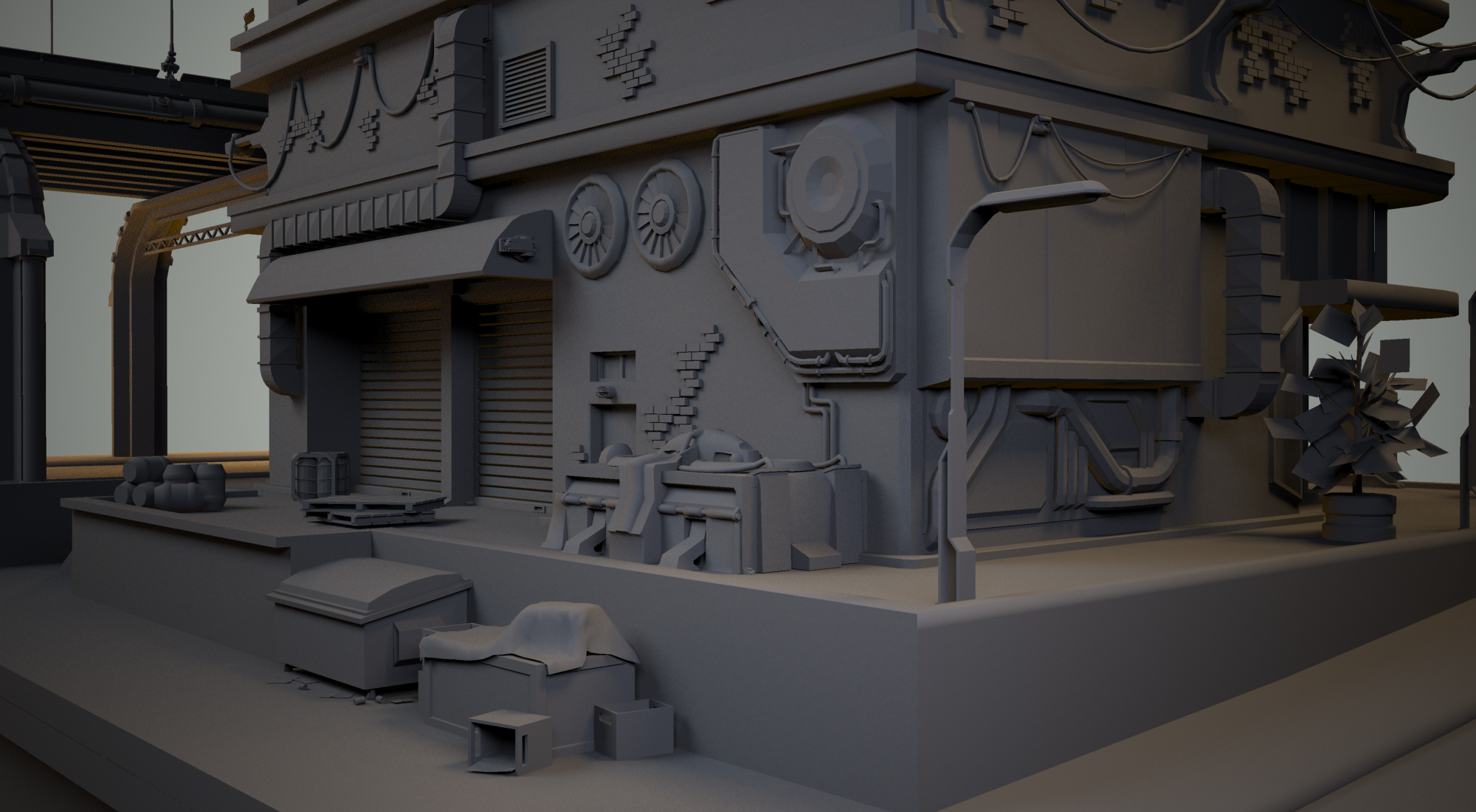 Near Future City Street