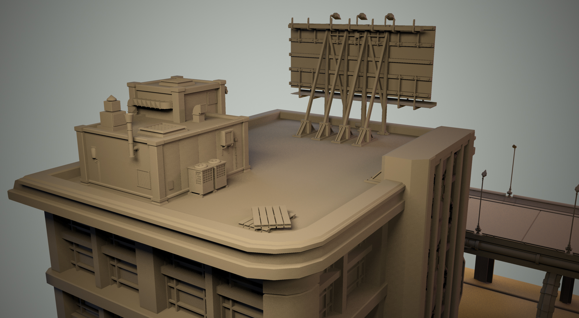 Near Future City Street