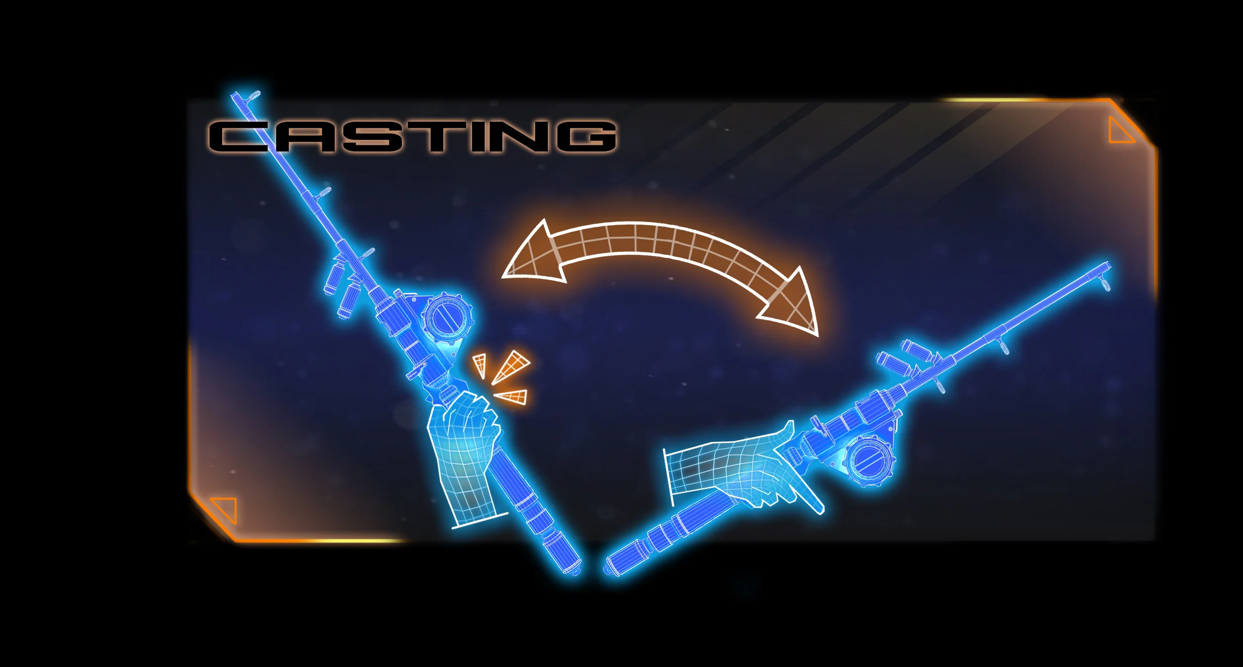 Megalodon VR Casting UI