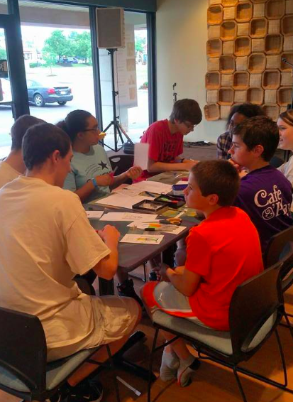 An evening of The Cloud Dungeon at a local cafe!