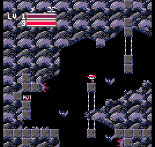 Doukutsu demake - a low-res remake of cave story's first cave