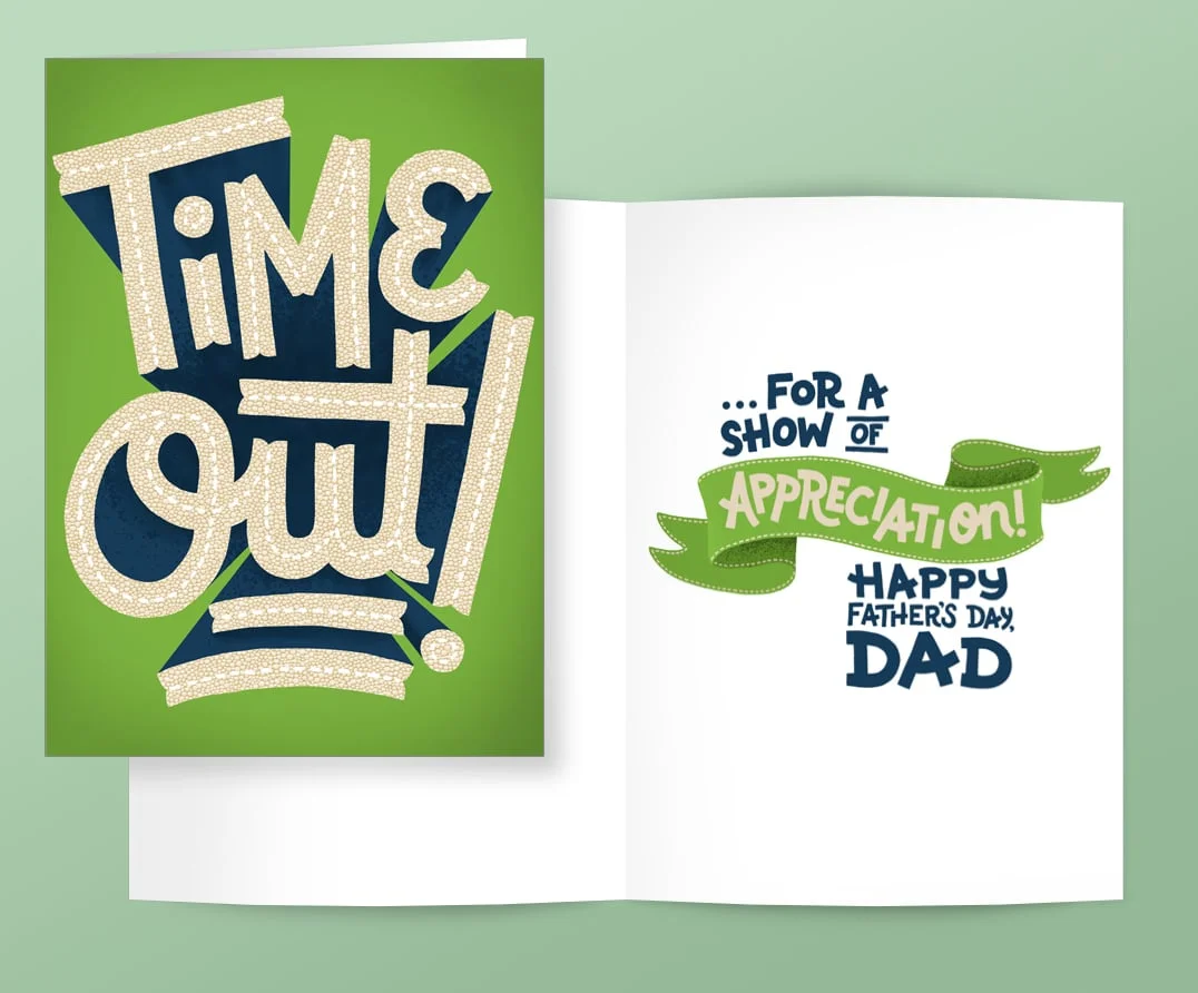 Father's Day Card for Viabella Cards