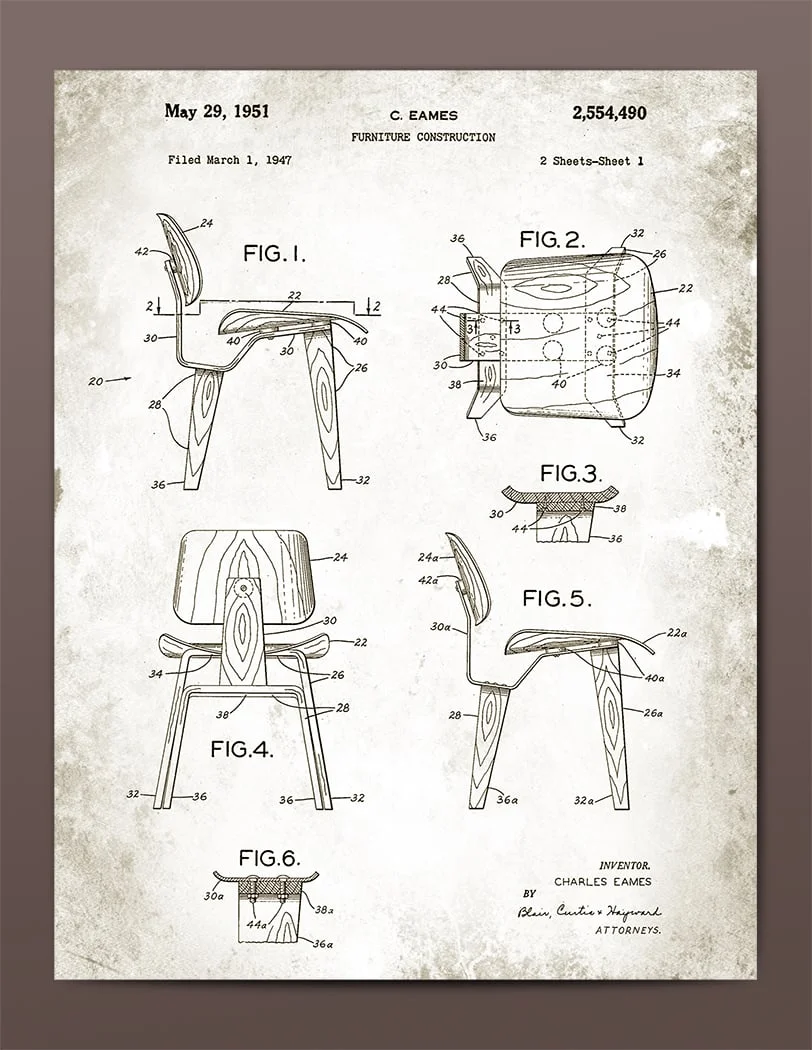 Eames Patent Illustration