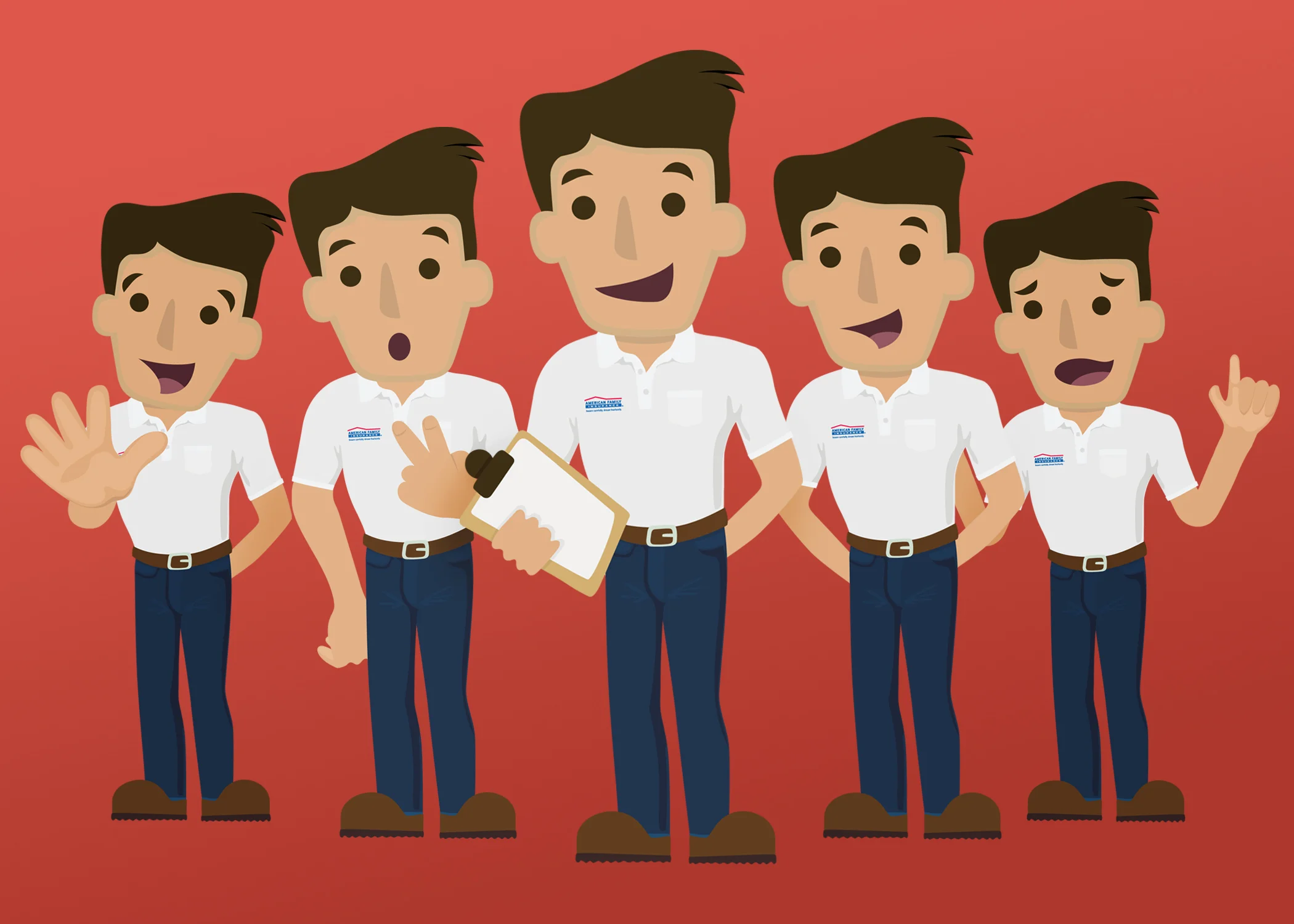 Character development for American Family Insurance