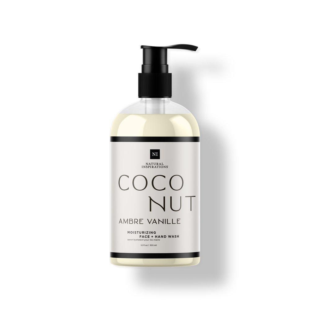 Coconut Ambre Vanille Face + Hand Wash