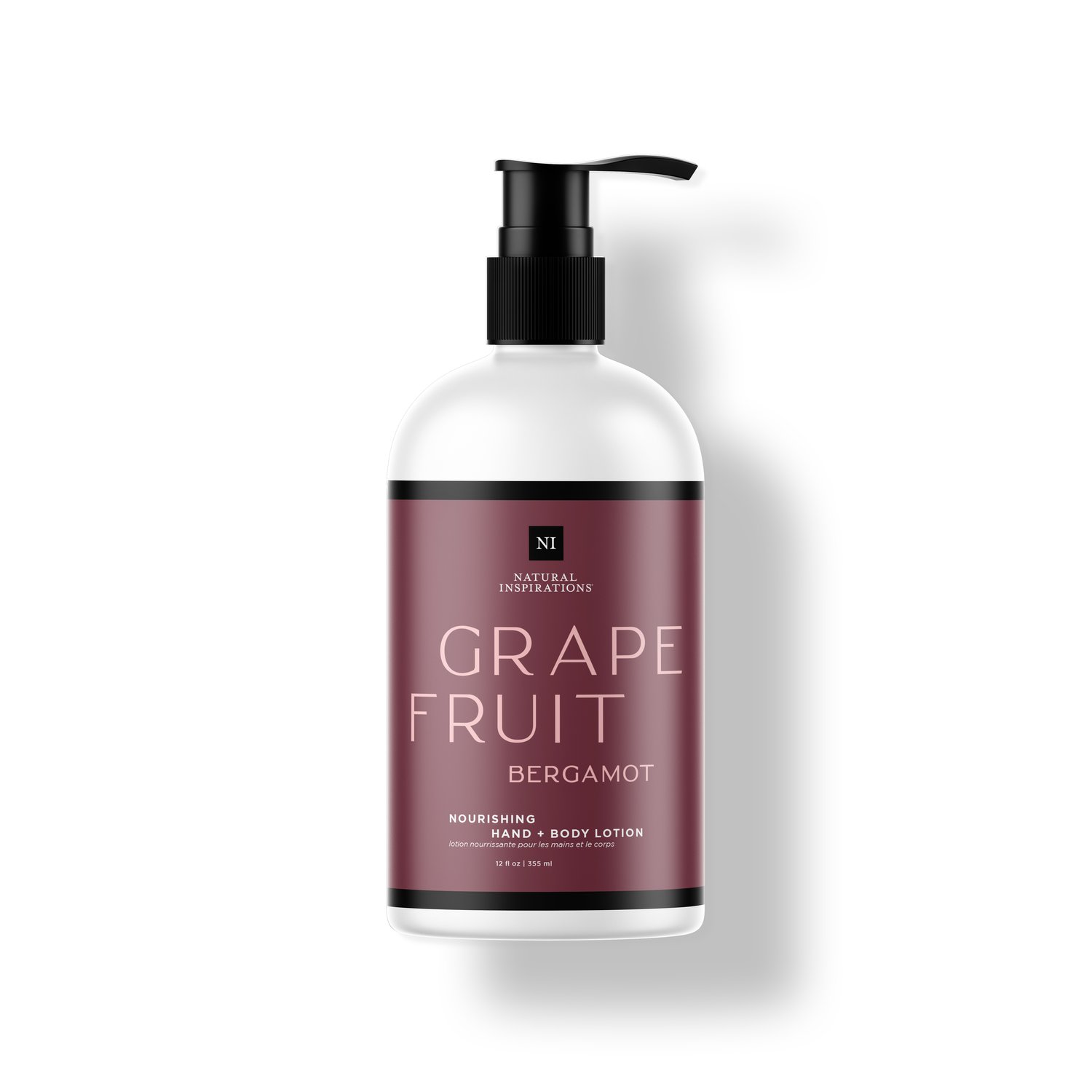 Natural Inspirations — Grapefruit Bergamot Hand + Body Lotion