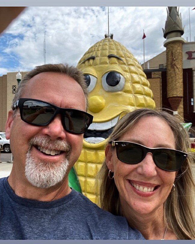 Photo bomb at The World&rsquo;s Only Corn Palace!