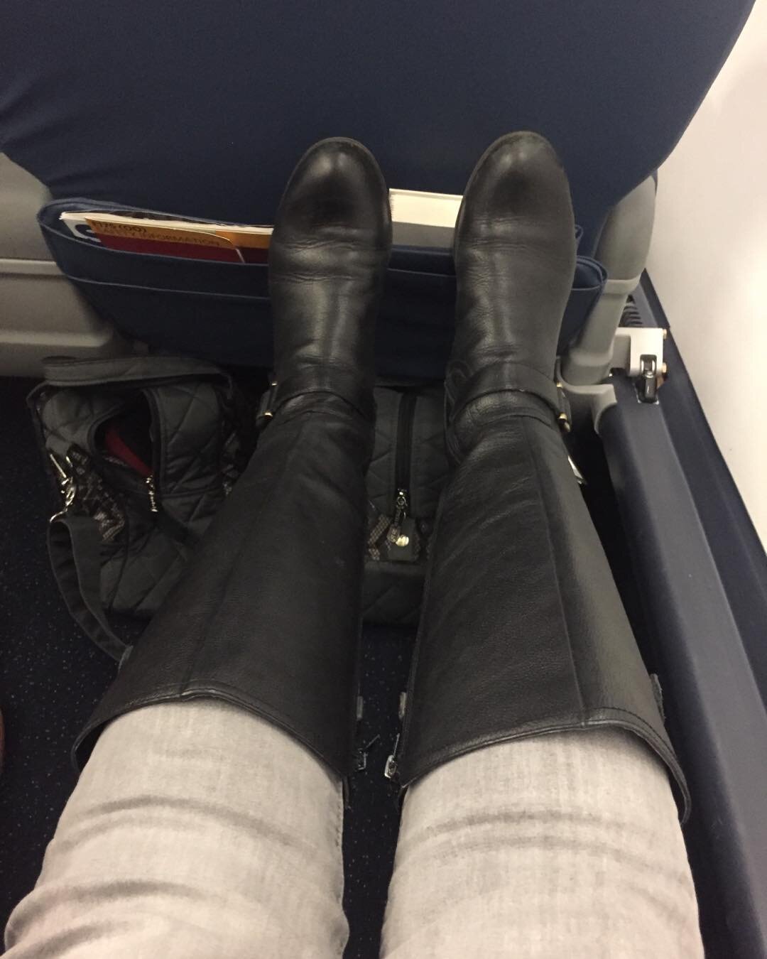 Thank you Delta for the leg room!