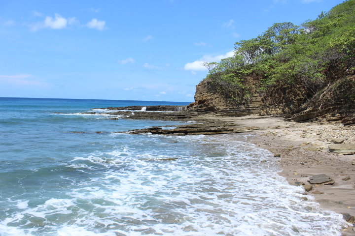 The beautiful Nicaraguan coastline, near San Juan Del Sur. 