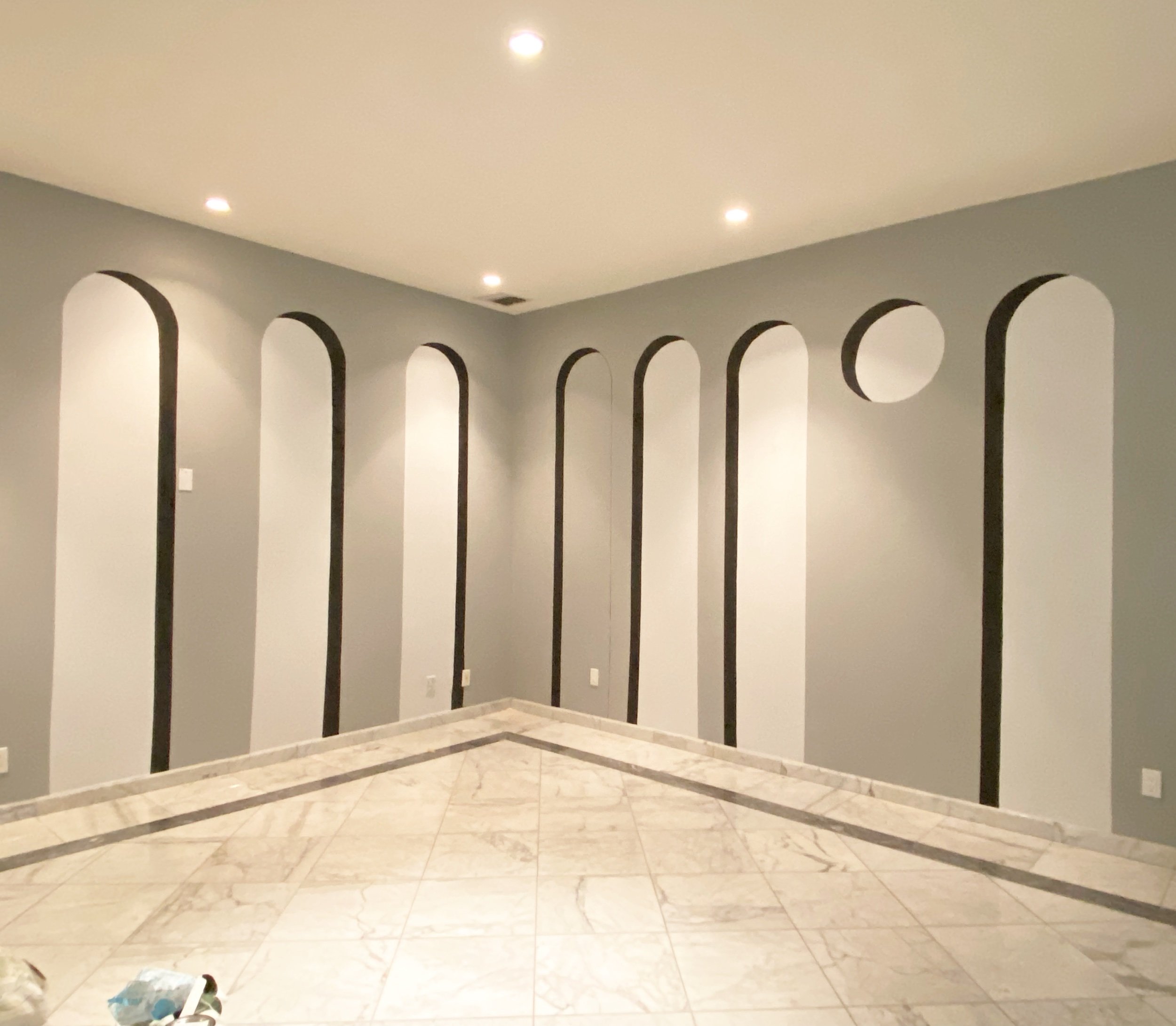 Mural for Hollywood Hills Home