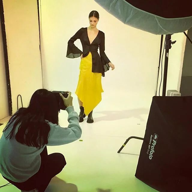 Great shoot today @studiobastille with @wntrmse @mishytran #photographer @missaimmey #makeupartist