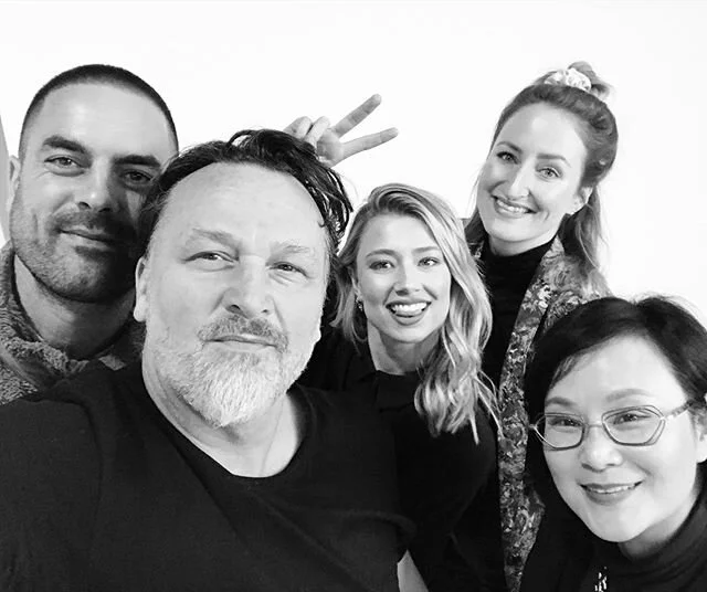 Great shoot today with @studiobastille for @lincolnst.clothing @privilegeaustralia with @tessshanahan #model @makeupbymanuu #makeupartist @enricokas #digiassistant @laurentfilippini