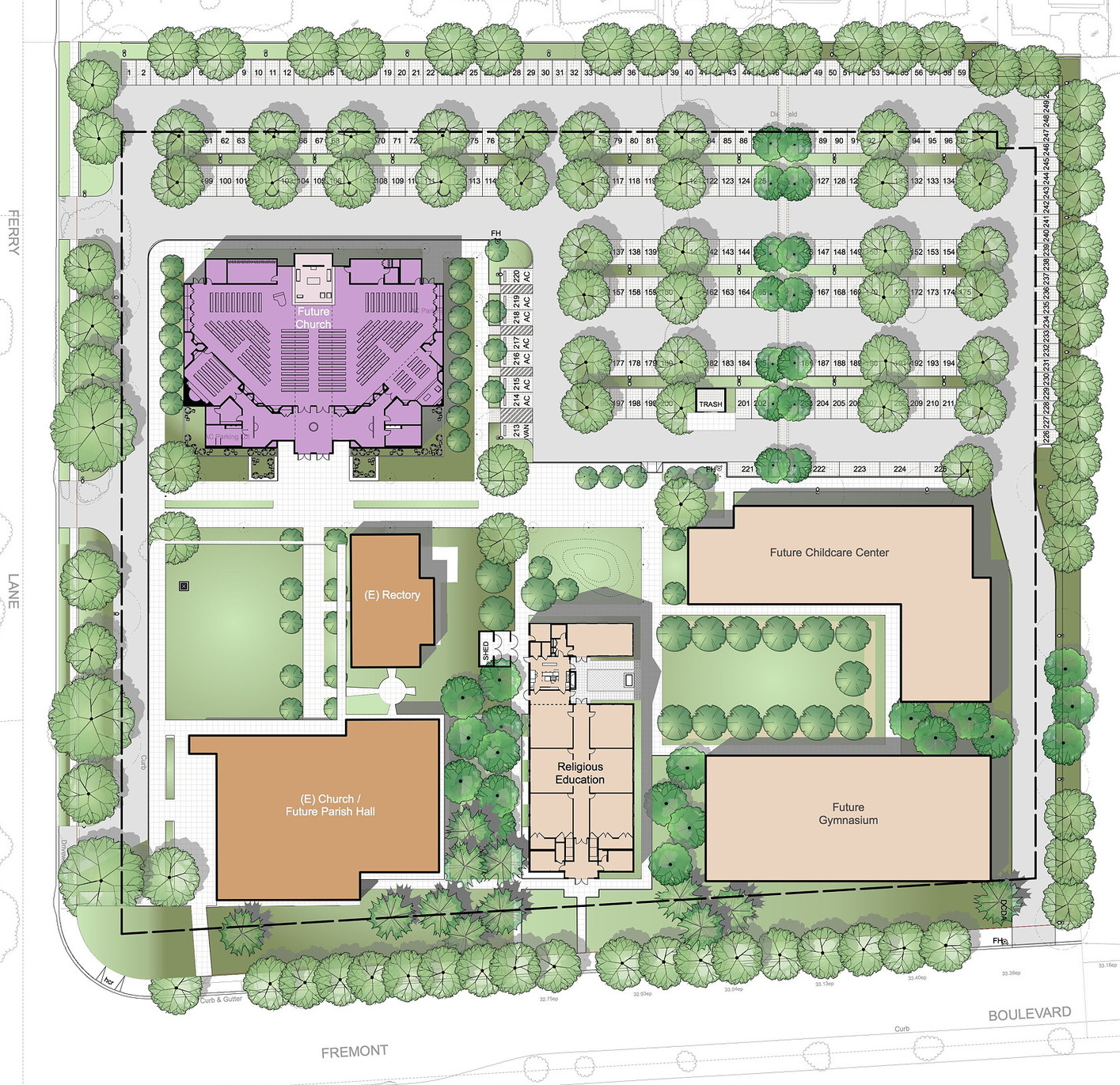 St. James the Apostle Church Master Plan – Fremont