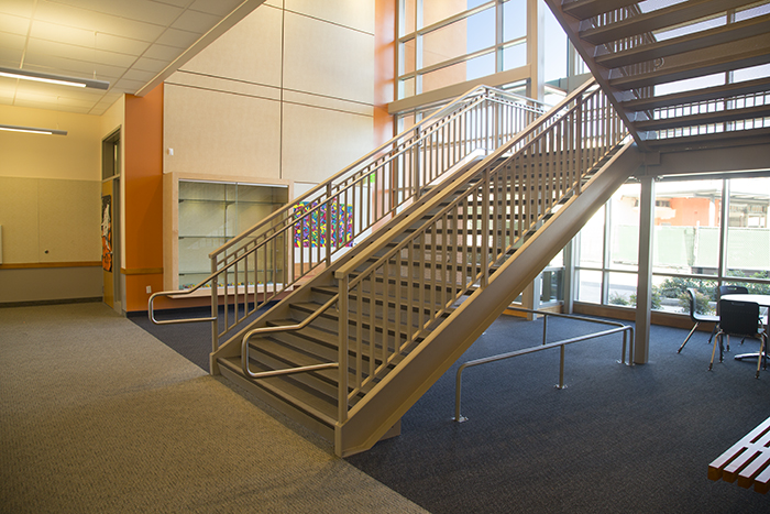 Entrance staircase
