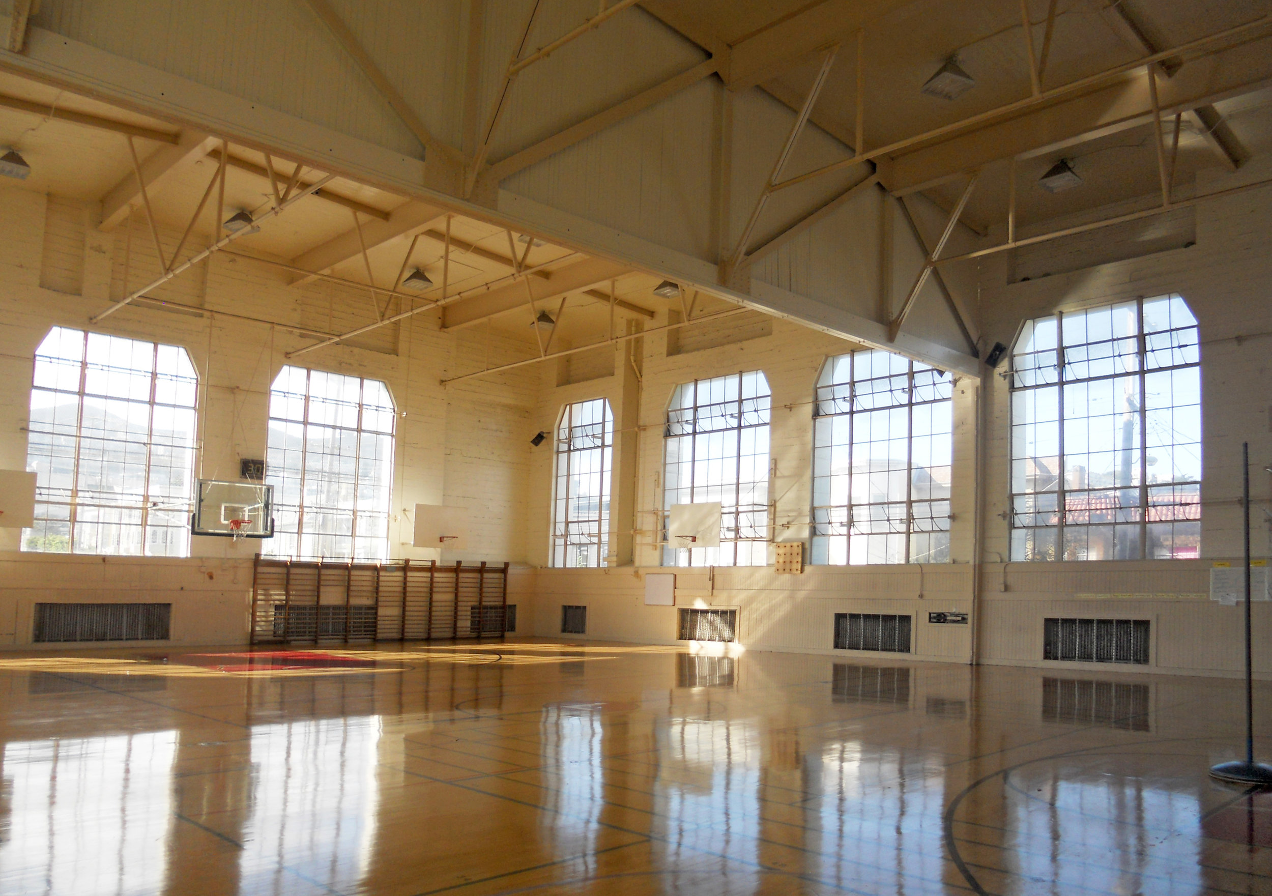Renovated gym