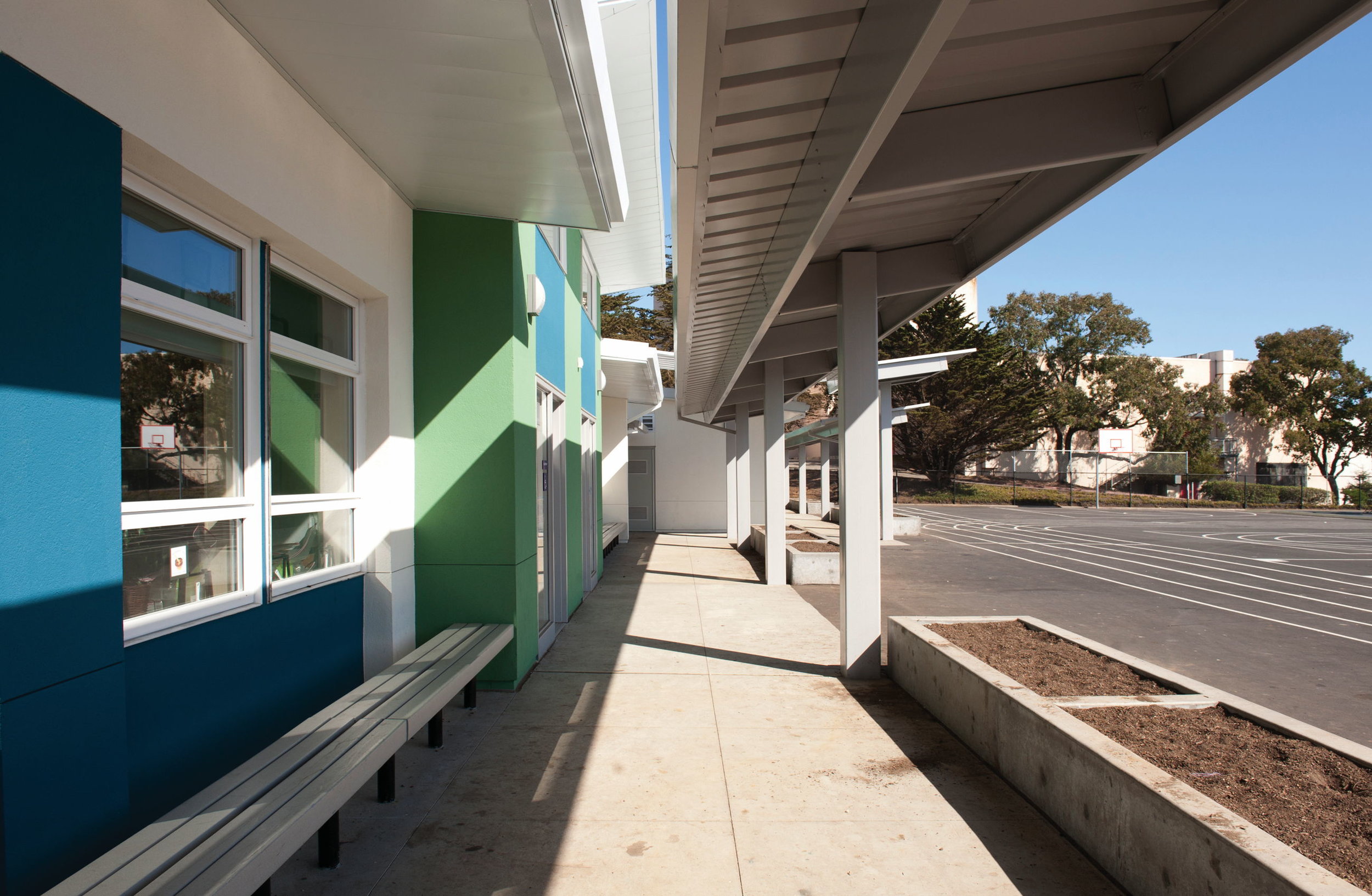 New classroom wing