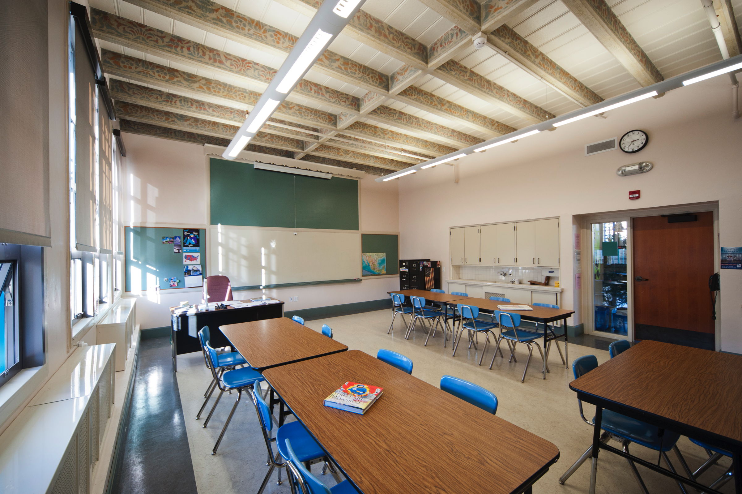 Renovated classroom