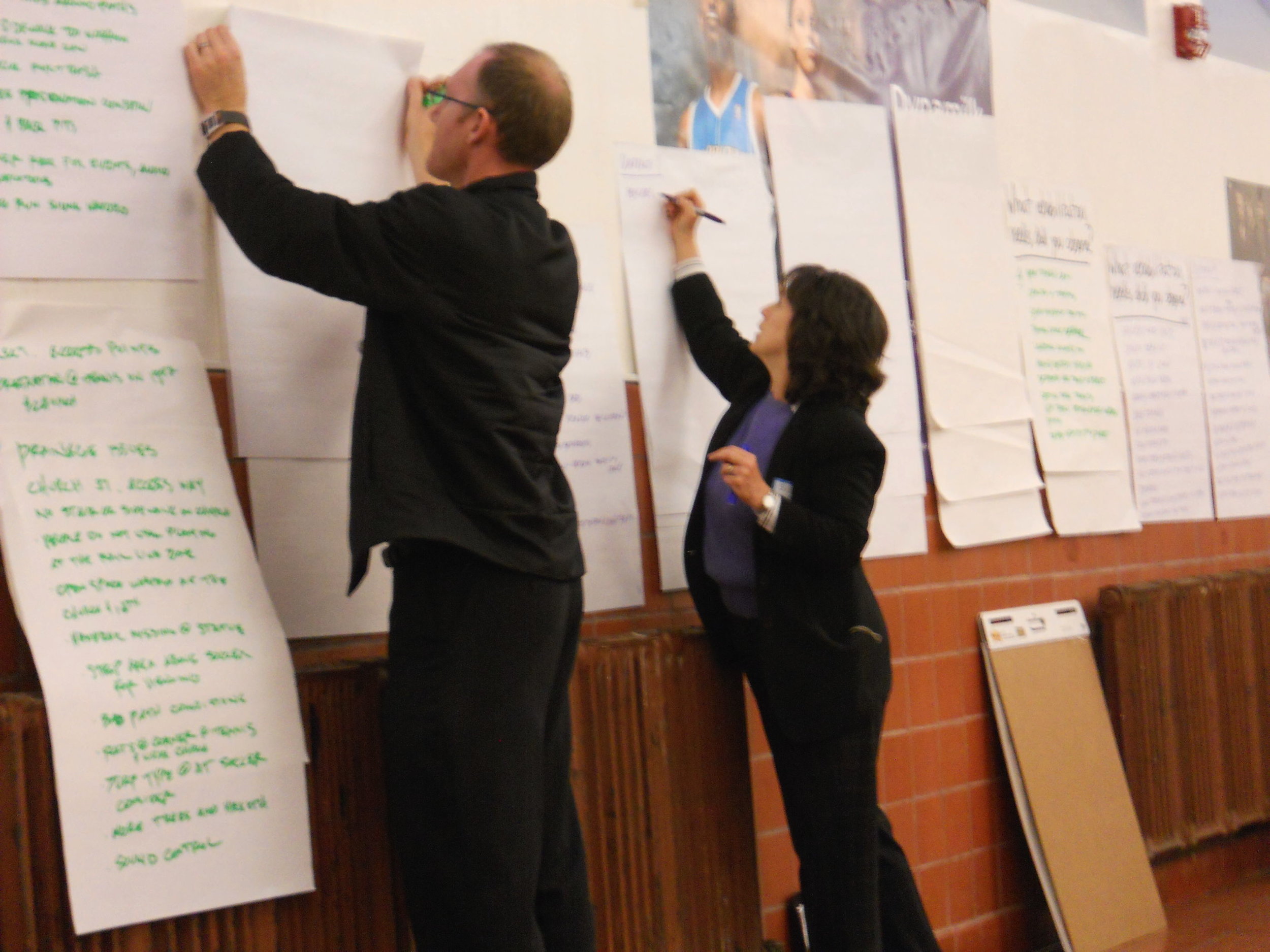 Recording stakeholder input