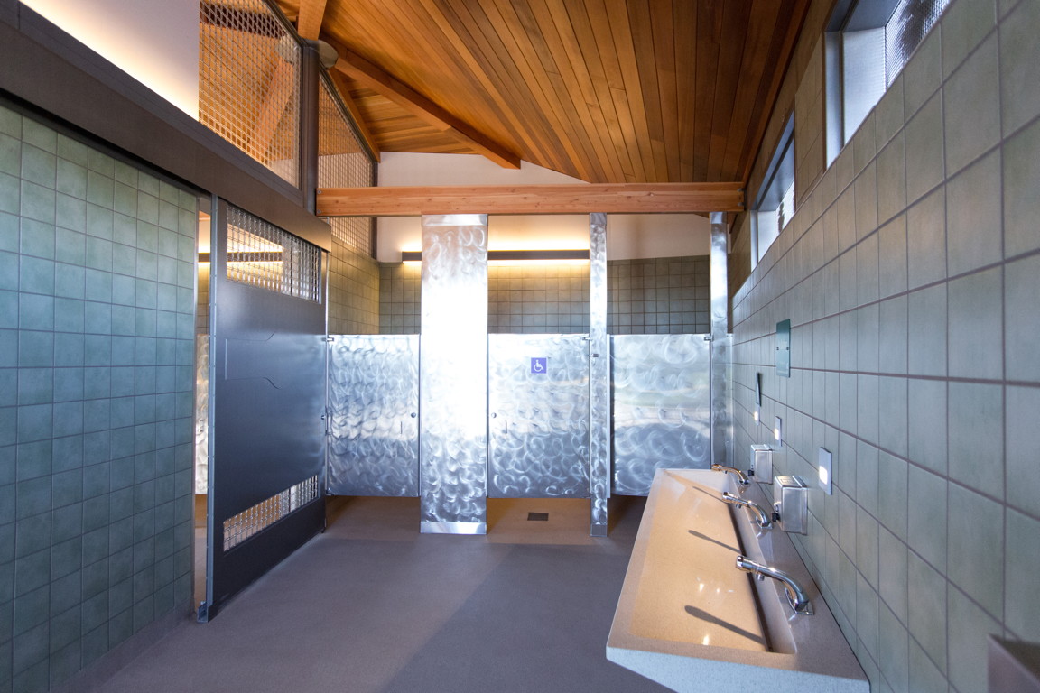 Restroom interior