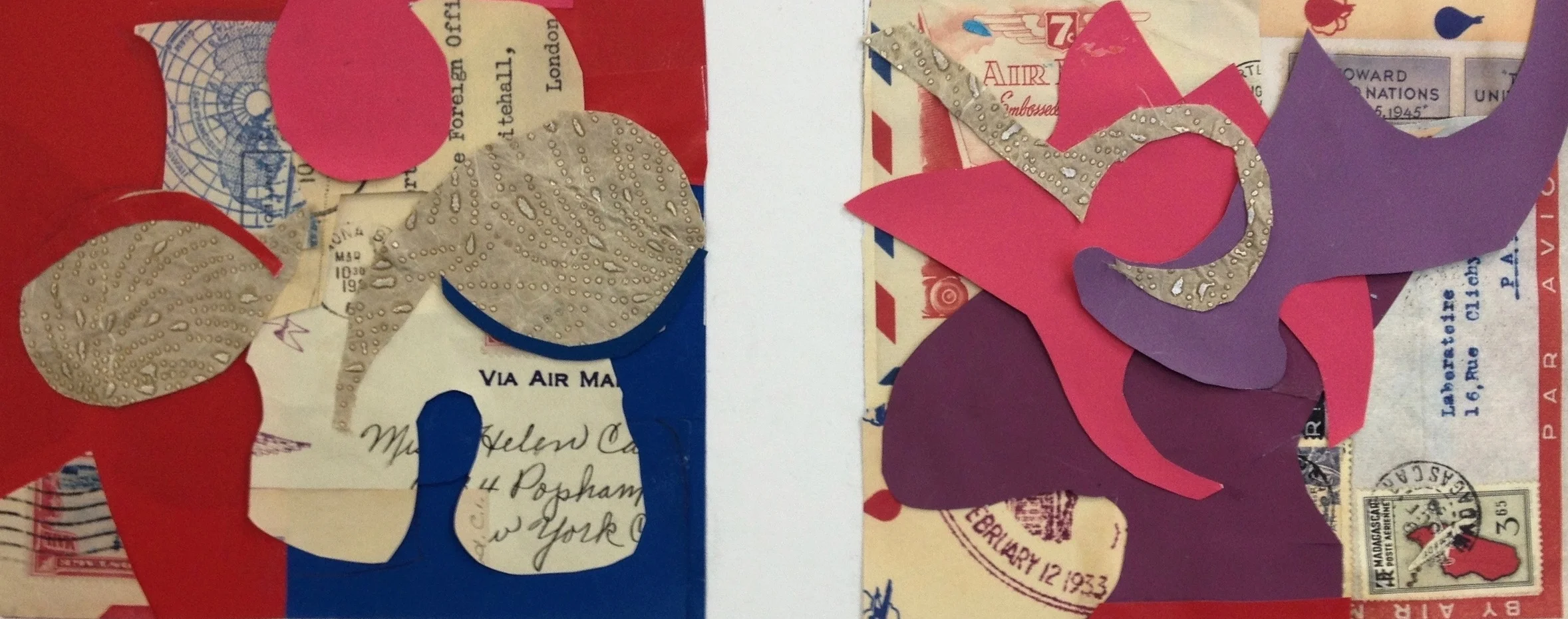 Airmail 2016 Assorted papers 11" x 14"