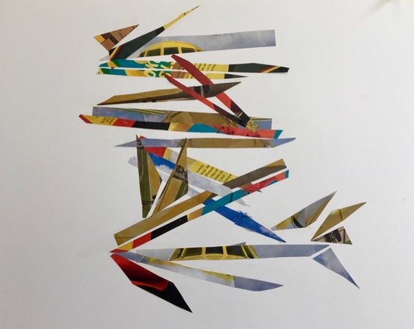Cut up 2 Spring 2017 Cut up images 11" x 14"