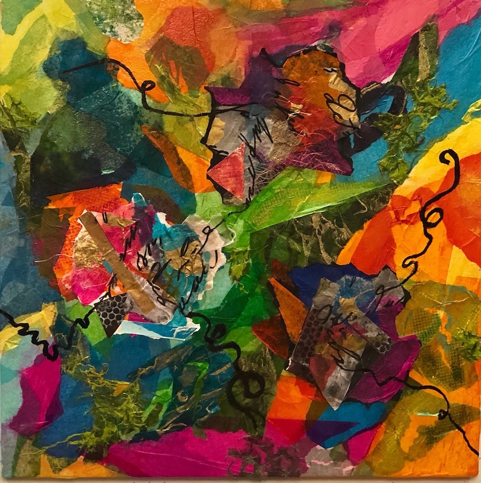 Tissue Paper on Parade 2019 Assorted papers 18” x 18”