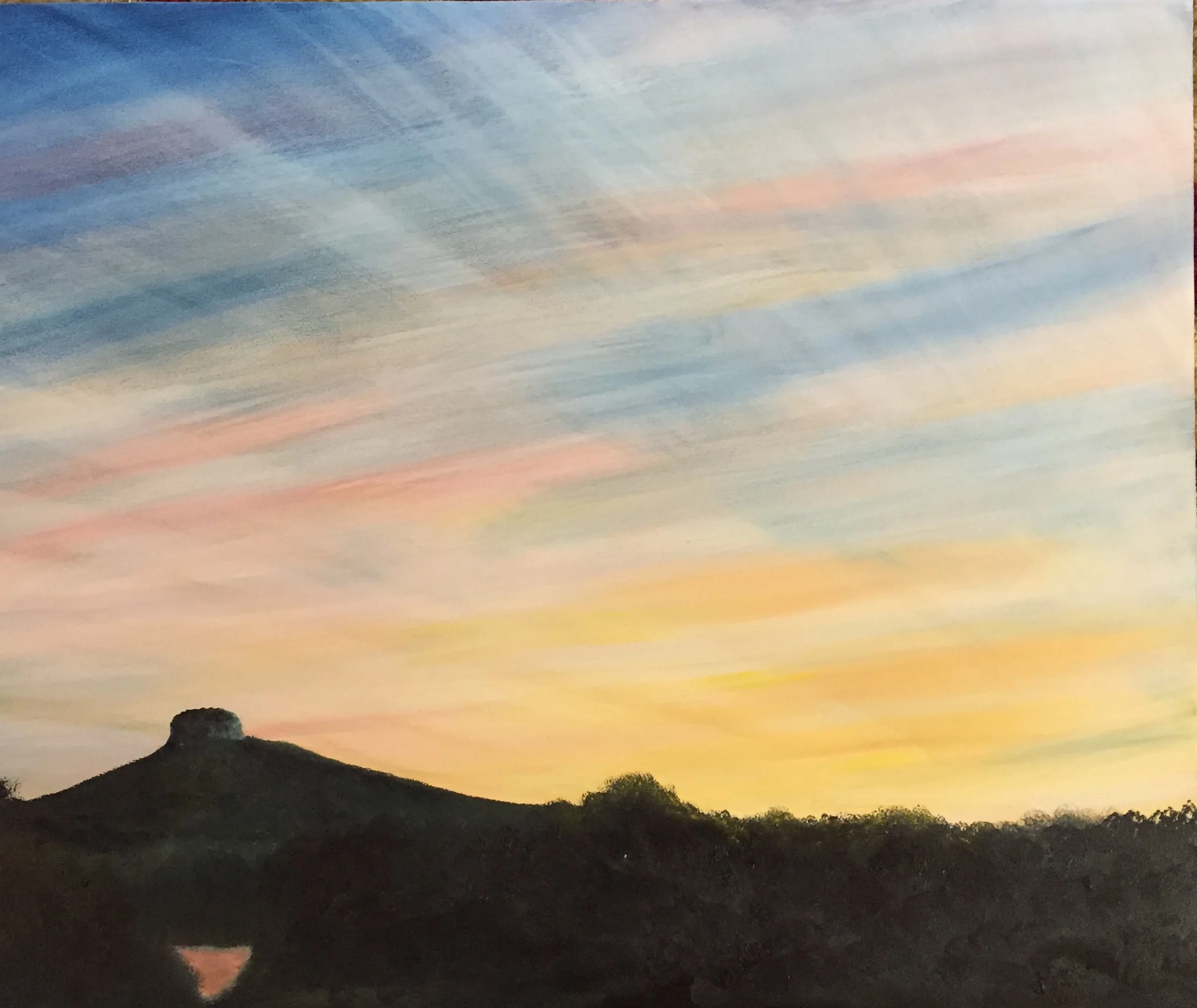 "He has His Paintbrush Out Again"