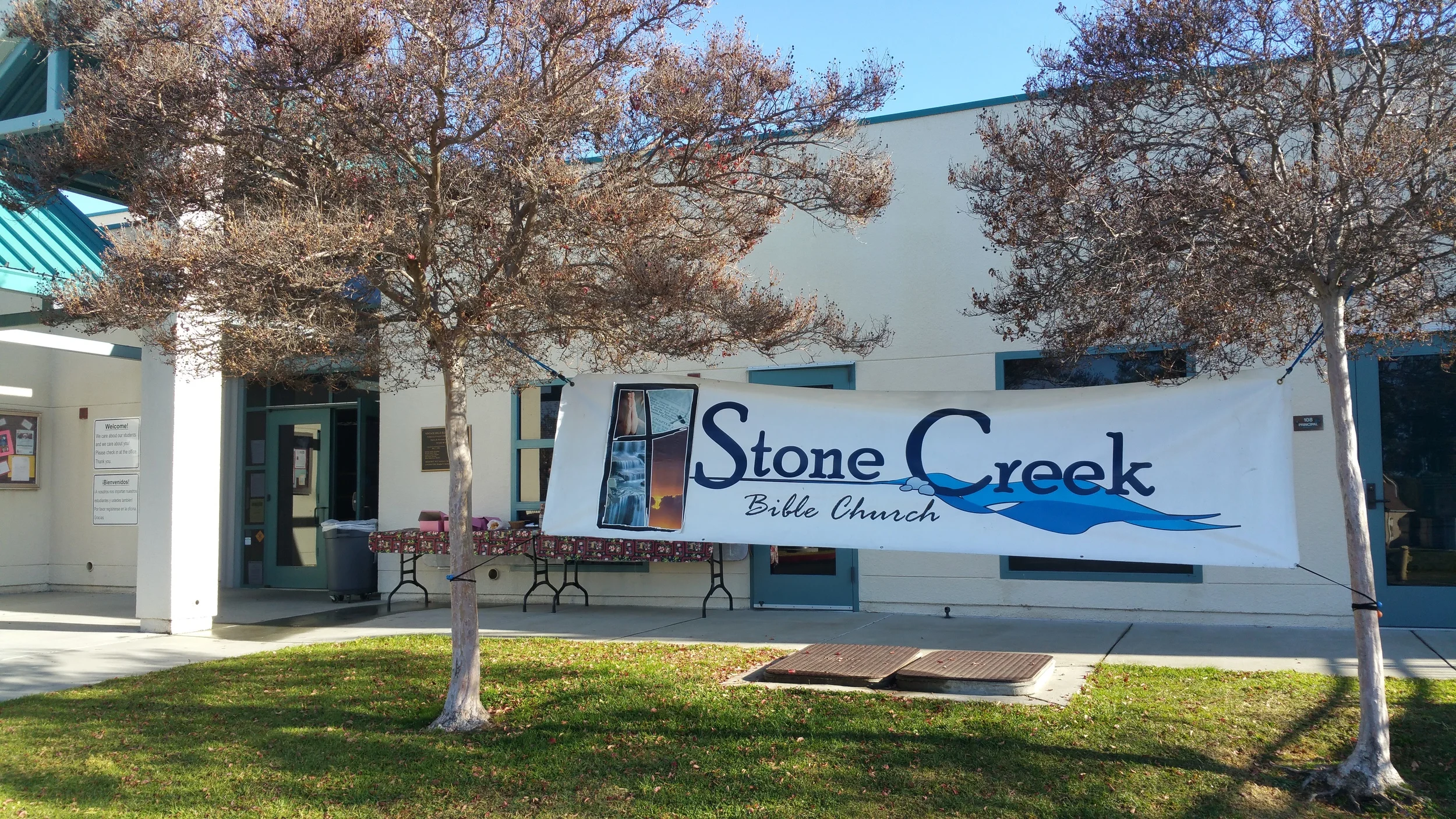 Stone creek bible church, Temecula, CA. Meets at Vintage hills elementary school