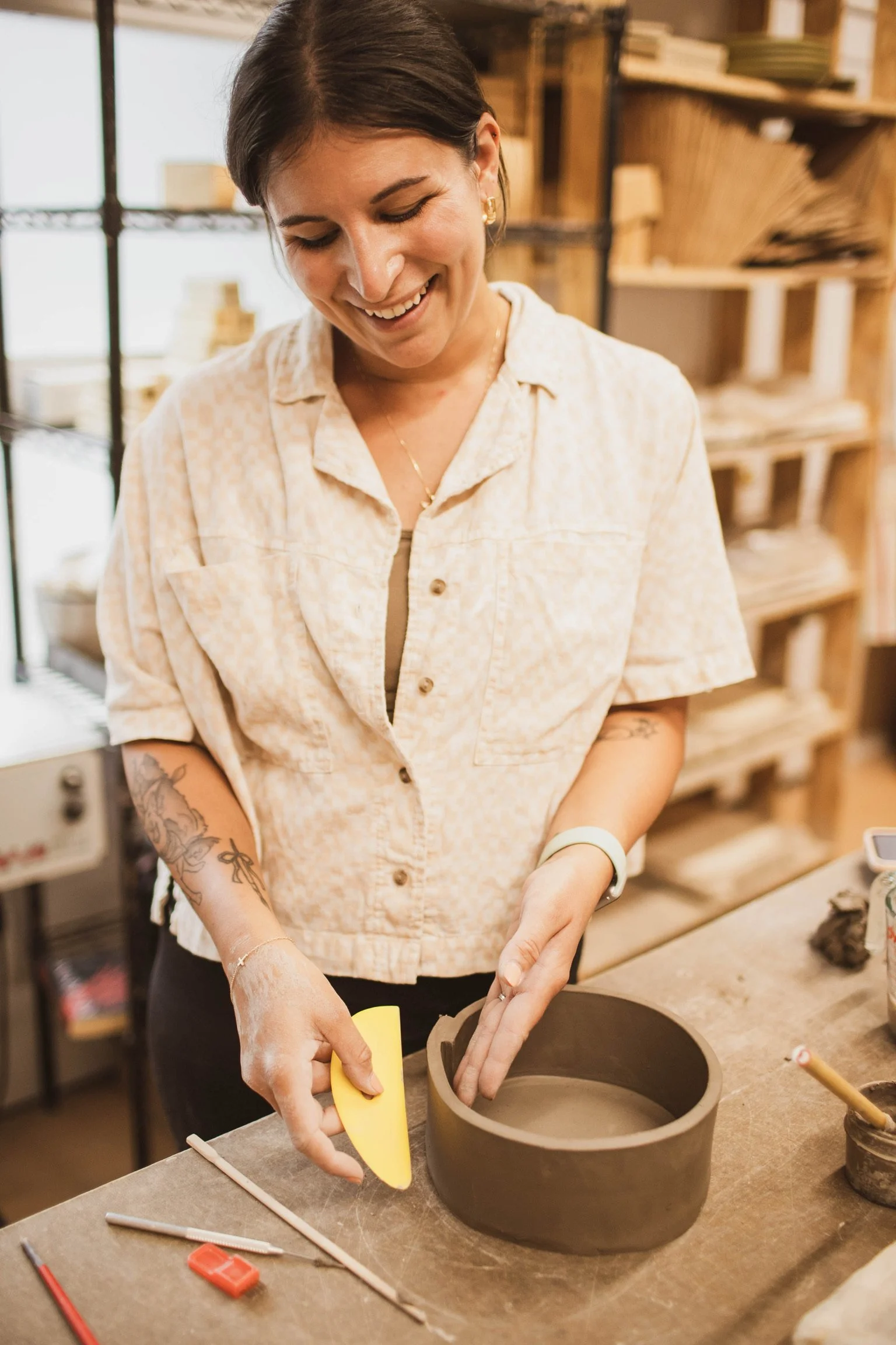 Virginia Beach Pottery Class Highlight: Ceramic Pet Bowls!