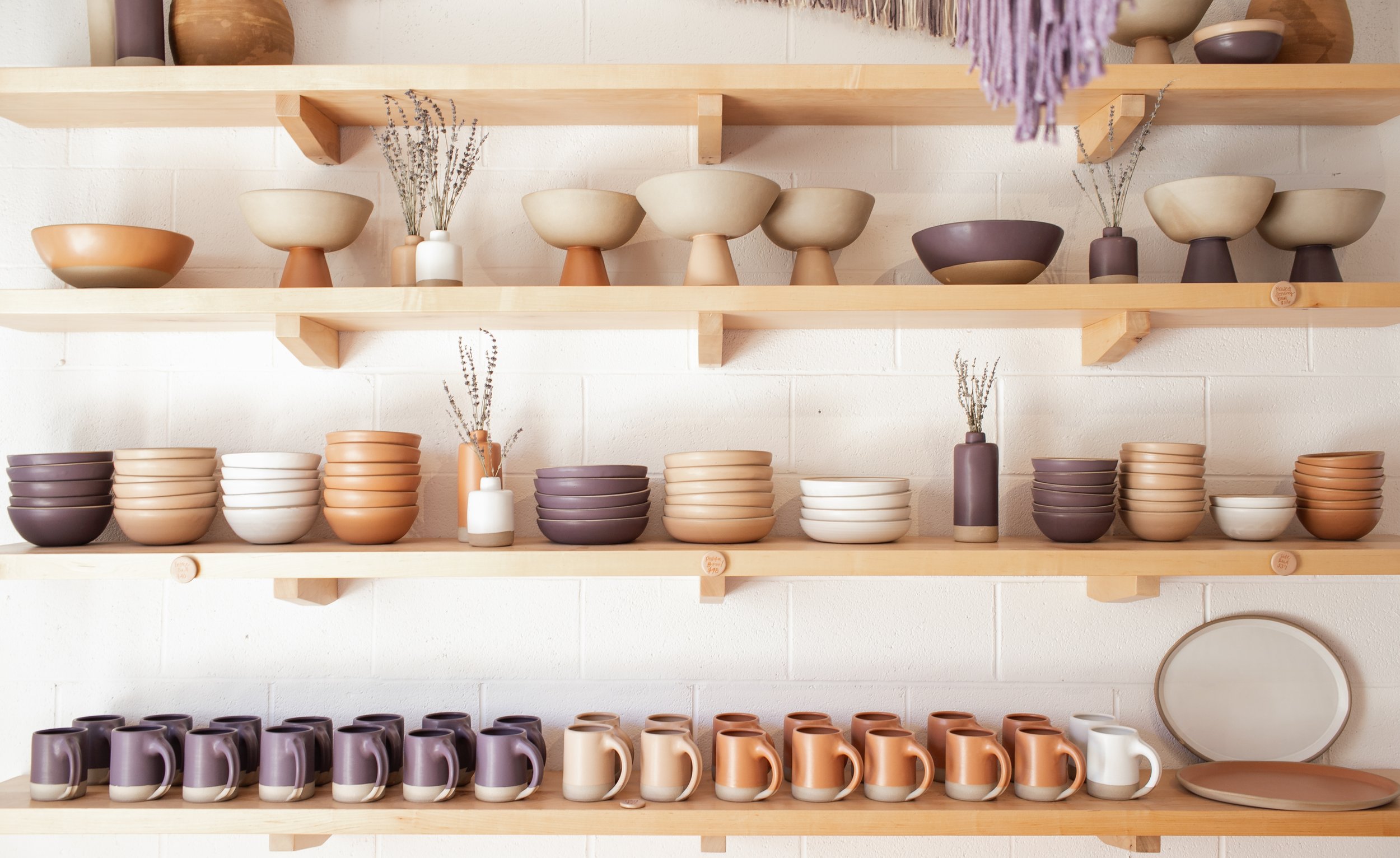 The Pottery Parlor, Homepage