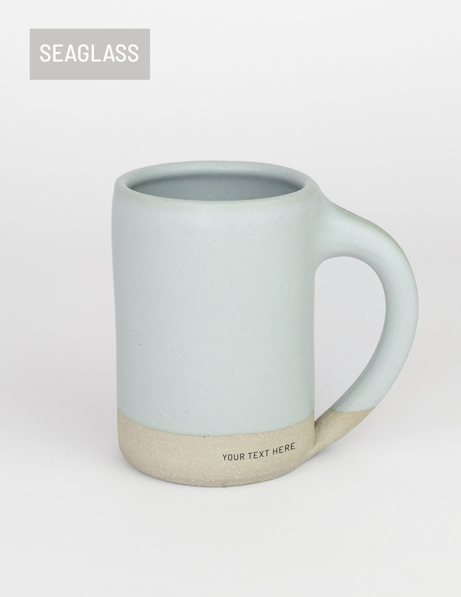20 0z pottery coffee mugs Handmade Pottery Travel Mug: 20 Ounce Ceramic Coffee Mug Lidded and Th –  Light Square Pottery main image 1