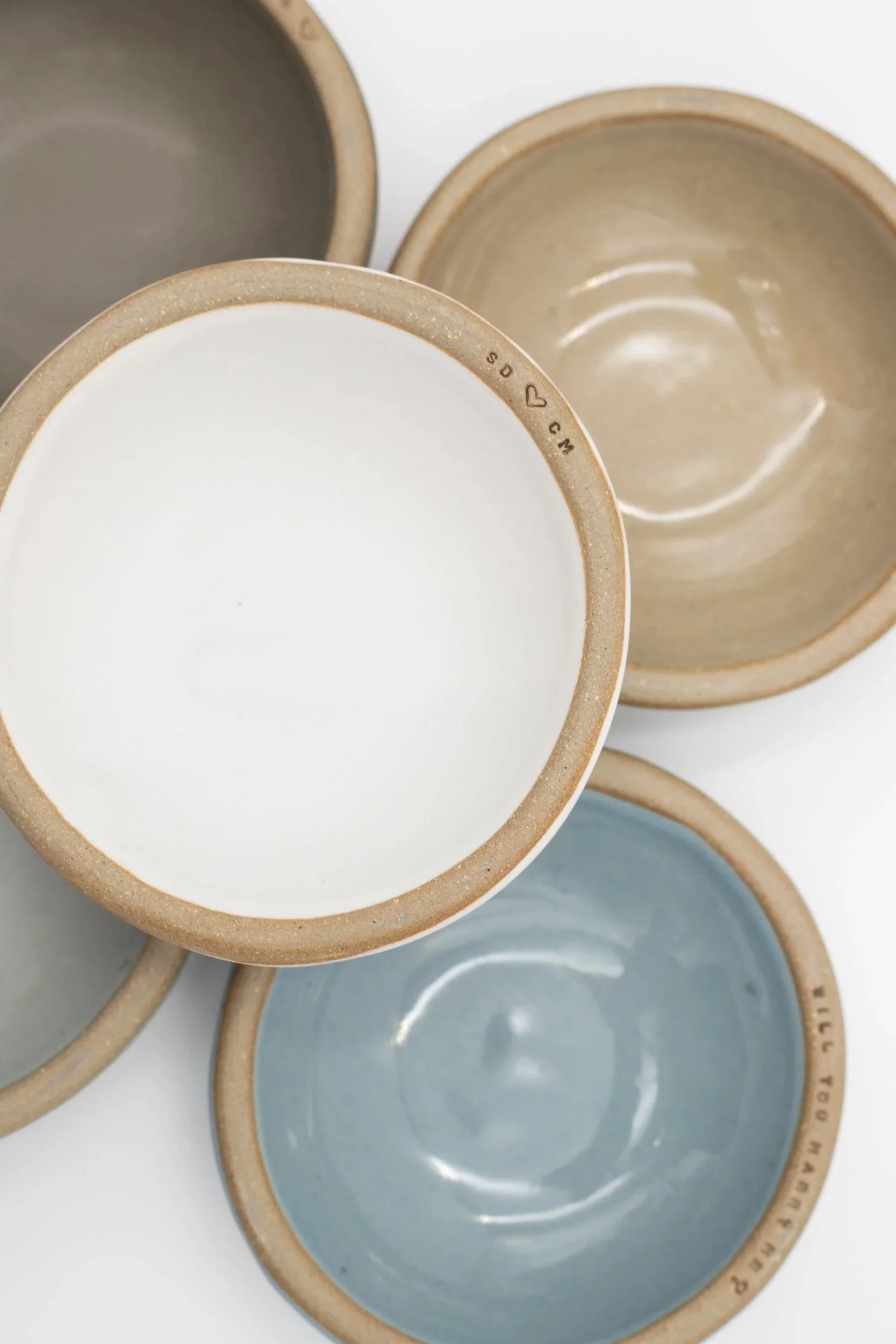 Custom Stamped Ceramic Dish - All Colors