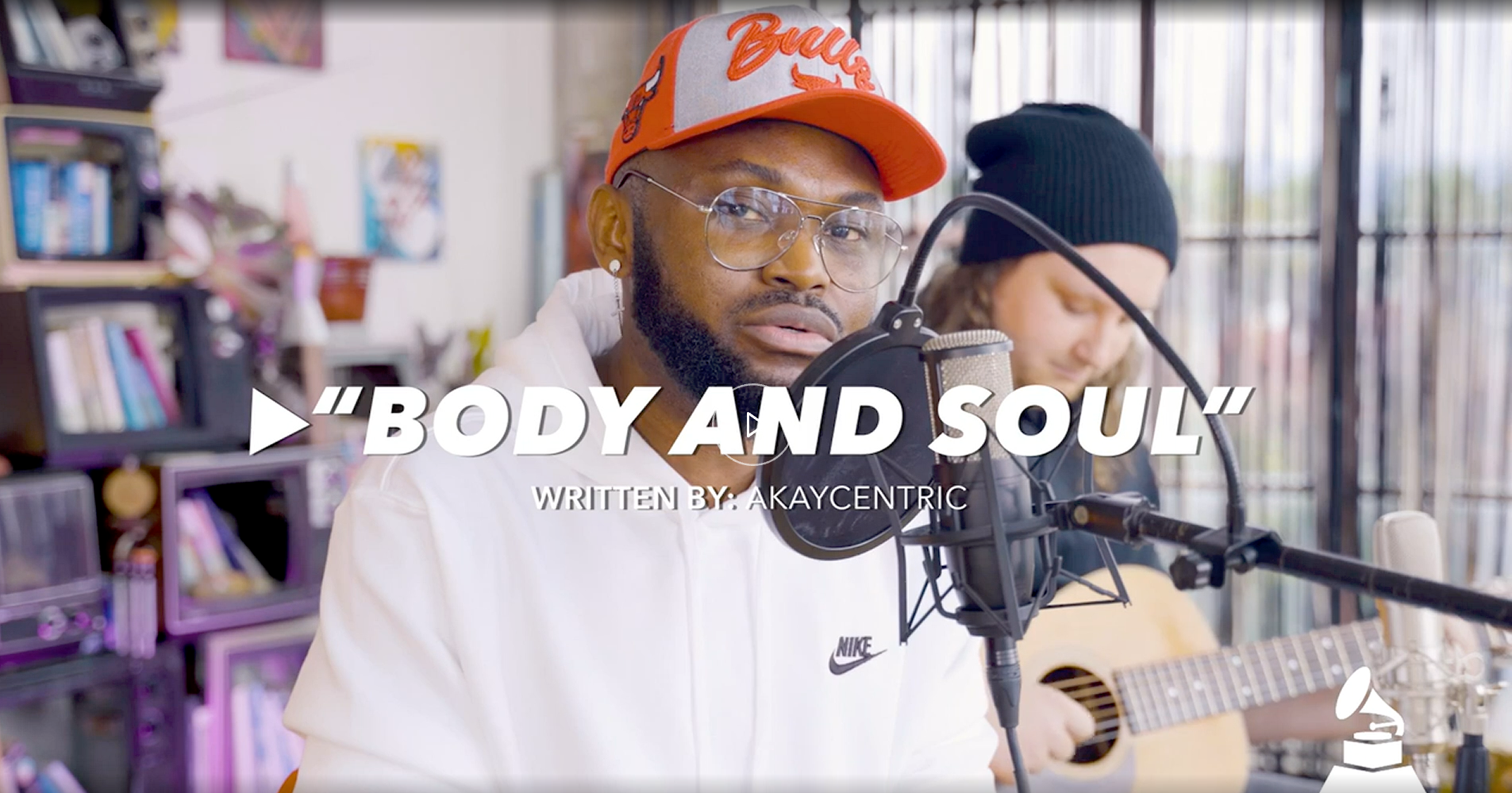 Watch AkayCentric's Intimate Living Room Performance Of "Body And Soul" | Press Play | GRAMMY.com