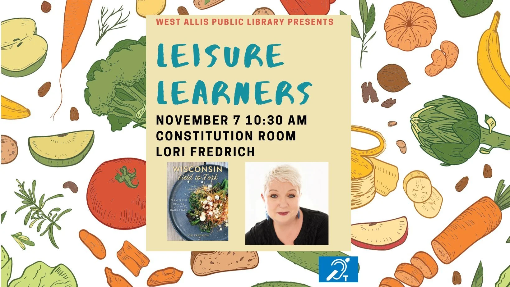 "Wisconsin Field to Fork" Book Chat at the West Allis Library