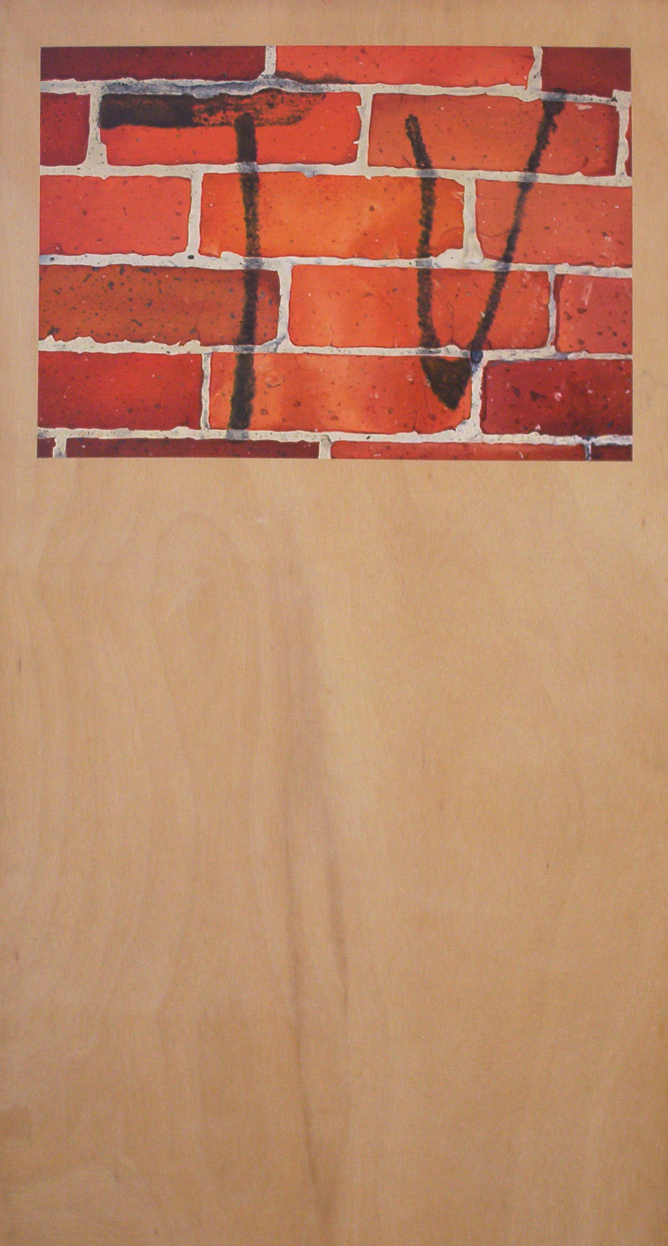 TV, oil on board, 2007