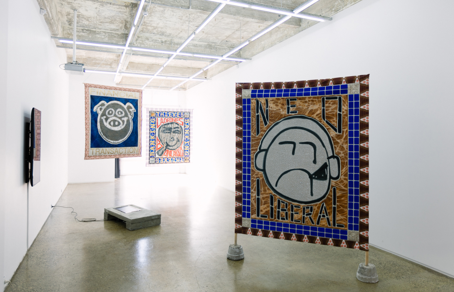 'What Noise does a Pig Make', Gertrude Glasshouse, 2015. Images courtesy of Brent Hall