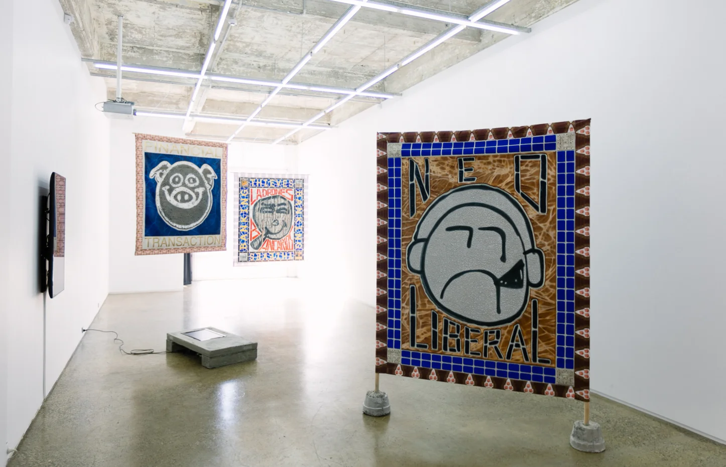 'What Noise does a Pig Make', Gertrude Glasshouse, 2015. Images courtesy of Brent Hall