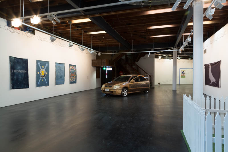 I'm Genuniely Lost, Give me Guidance. Margaret Lawrence Gallery, VCA. 2016, image courtesy of Christo Crocker