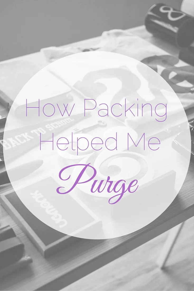 How Packing Helped Me Purge (and Earn Money!)