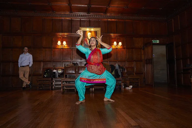 Aardra Chandra Mouli, Future Leaders Connect member from India, performing a beautiful dance.