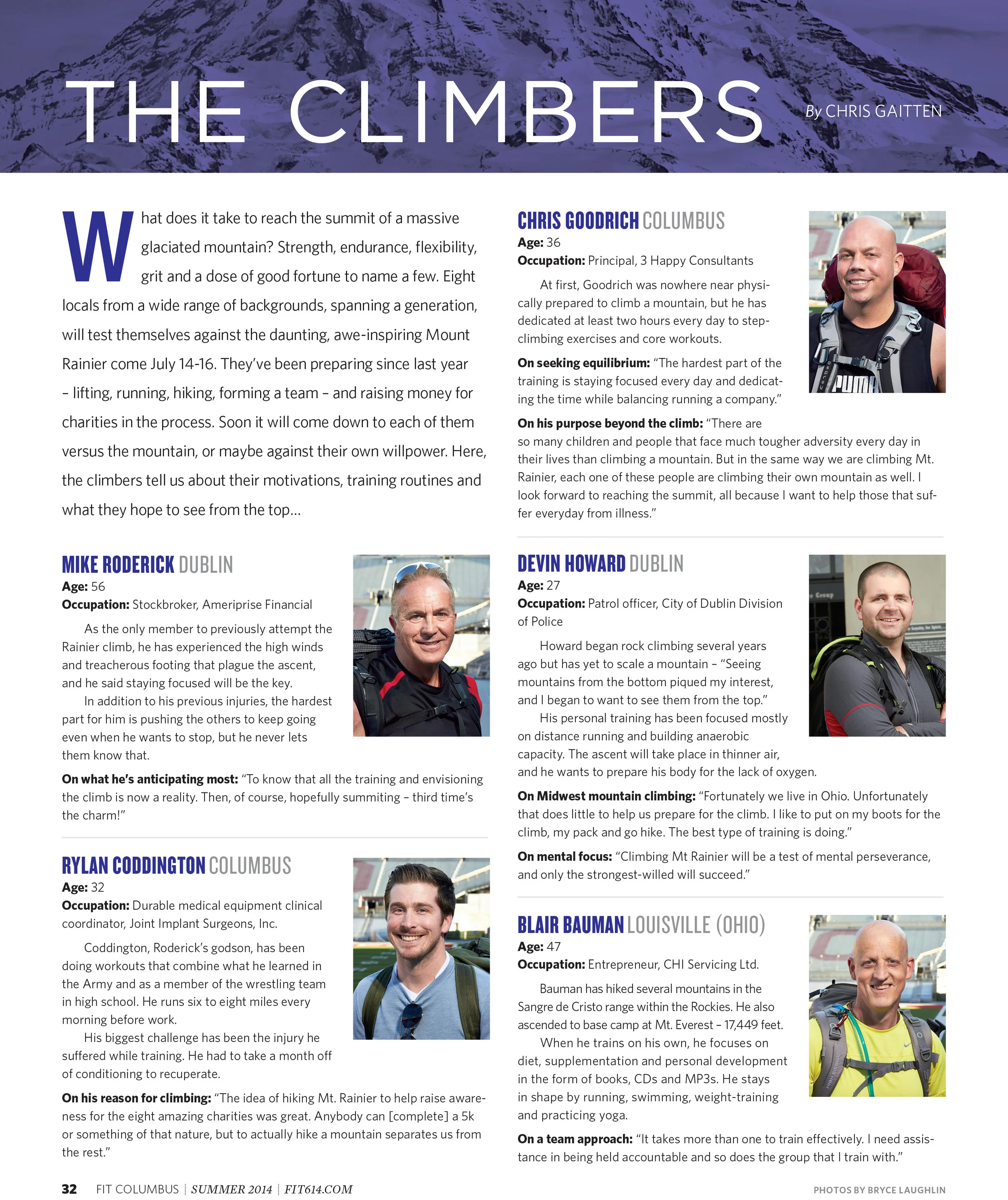 OSU Climbers Headshots