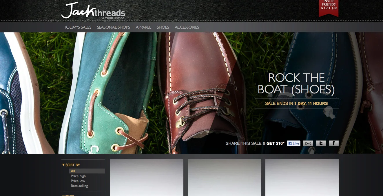 Boat shoes Campaign